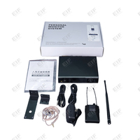 Sistema de Monitoreo Inalámbrico UHF OEM de Fábrica, Modelo AC200 con Sonido Estéreo, Codificación Digital, Alcance de 50m, Portátil y Profesional