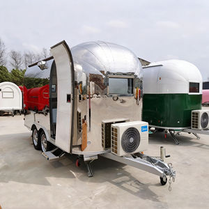 Export Outdoor Ice Cream Fast Food Commercial Vending Customizable Stainless Steel Mobile Food Truck Multifunctional Catering - Product Image 4