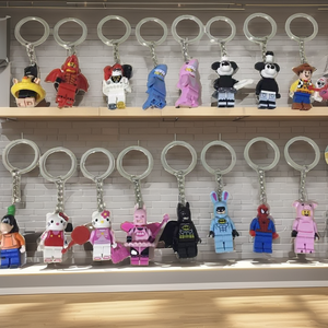 2025 Twinwise Acero inoxidable Minifigus bloques de construcción llaveros nueva pareja mochilas y accesorios de goma Toy Story - Product Image 2