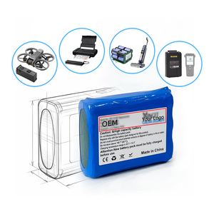 Batería <span class=keywords><strong>de</strong></span> Iones <span class=keywords><strong>de</strong></span> Litio Recargable Personalizada OEM para Cámaras <span class=keywords><strong>de</strong></span> Juego, Herramientas Eléctricas, Impresoras, PDA - 3.7V/6.0V/10.8V/11.1V, Repuesto ODM - Product Image 1