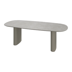 Mesa de Comedor Santiago de Diseño Personalizado de Fábrica para Interiores de Casas de Lujo, para Comedor Moderno, Sala de Estar y Restaurantes - Product Image 2