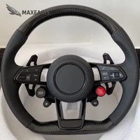 Volant en fibre de carbone personnalisé adapté à Audi A1 A3 A4 A5 A6 A7 RS R8 RS3 C7 Q5 Q7 S3 8V B8 B9 S4 Q3 Q8 TT