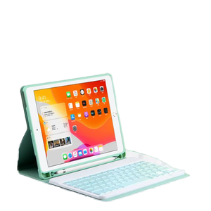Funda con Teclado Inteligente para iPad 10.ª Generación, Air 5, Air 6, 10.2, 10.9, 11 Pulgadas, con Soporte para Lápiz - Product Image 1