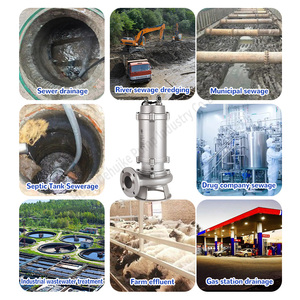 Pompe submersible Dehuike pour eaux usées et déchets, résistante aux acides et aux alcalis, avec assurance qualité de 2 ans, pour eaux usées à grand débit - Product Image 6