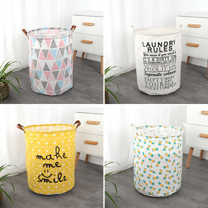 Organizador de lona personalizado, bolsa de almacenamiento de <span class=keywords><strong>ropa</strong></span> <span class=keywords><strong>sucia</strong></span>, plegable, 35 estilos - Product Image 5