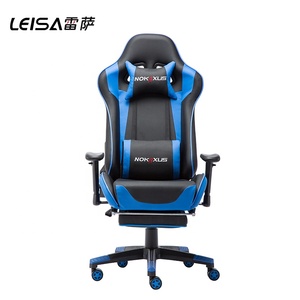 Quality PU Leather <strong>Gaming</strong> Swivel Adjustable Ergonomic PC Computer Game <strong>Chair</strong> <strong>With</strong> <strong>Foot</strong> <strong>Rest</strong> E- Sports <strong>Chair</strong> - Product Image 1
