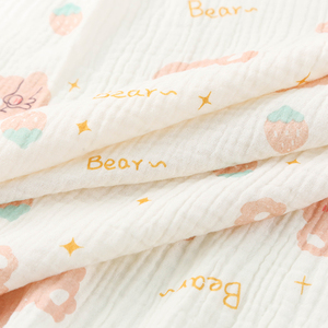 <span class=keywords><strong>Tessuto</strong></span> a maglia in rete a doppio strato di larghezza ampia, garza crepe, per pigiami per neonati, biancheria da letto, progetti fai da te, resti, 100% cotone - Product Image 4