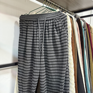 Pantalones de Pana de Pierna Ancha de Segunda Mano para Hombre, Estilo <span class=keywords><strong>Retro</strong></span> Vintage, con Acabado Lavado, para Pedidos al por Mayor - Product Image 5