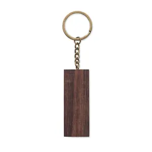 Llavero de Madera de Nogal con Código, Personalizado para Merchandising - Product Image 3