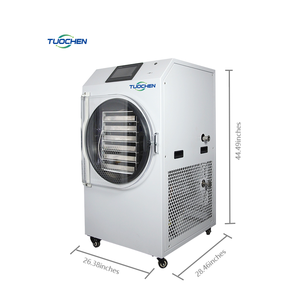 Machine de lyophilisation domestique avec PLC et <span class=keywords><strong>pompe</strong></span> pour la transformation alimentaire, équipement de séchage automatique de légumes à haute efficacité - Product Image 1