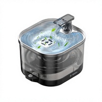 Nouveaux produits 2026, fontaine à eau automatique pour animaux de compagnie en acier inoxydable, fontaine à eau pour chiens et chats