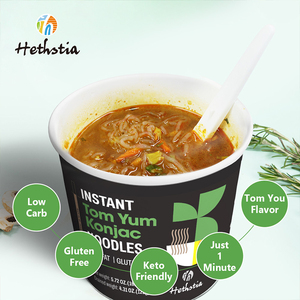 Mì Ăn Liền low carb sẵn sàng để ăn súp Tom Yum thân thiện với keto với mì <span class=keywords><strong>Ramen</strong></span> Châu Á lành mạnh - Product Image 3