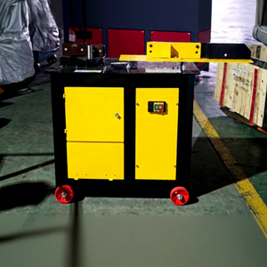เครื่องดัดเหล็กเส้นกึ่งอัตโนมัติ Xinsda Machinery สำหรับการแปรรูปเหล็กกล้าคาร์บอน ความแม่นยำสูง ได้รับการรับรองมาตรฐาน CE - Product Image 1
