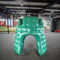 Bunkers gonflables d'extérieur pour paintball, jeu de tir, archery tag, barrières en PVC de 1,5 m, soudés à l'air chaud, garantie 3 ans, personnalisables