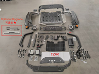 Kits de mise à niveau pour pare-chocs, capot, kit carrosserie et phares pour Land Cruiser Prado LC76 2024 2025 – Conversion Facelift