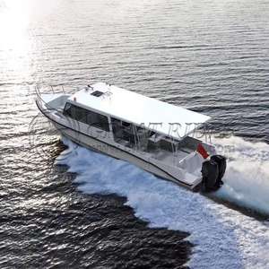 25-28 passagers 10.58m/34.7ft fibre de verre eau <span class=keywords><strong>Taxi</strong></span> Ferry bateau navire à passagers à vendre - Product Image 5