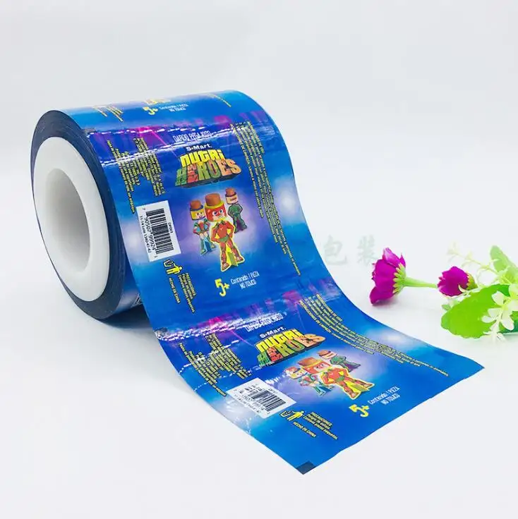 Упаковочный пакет для пищевых продуктов, рулон пленки, ламинированный материал, пластиковый упаковочный пакет, фольга, композитная алюминиевая пленка