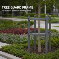 Cadre de protection d'arbres en PRV avec service de découpe pour projets paysagers, jardins, sites agricoles et zones de plantation