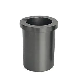 High Density Purity Graphite High Temperature resistance Heat fast Bearing Capacity Carbon Crucibles