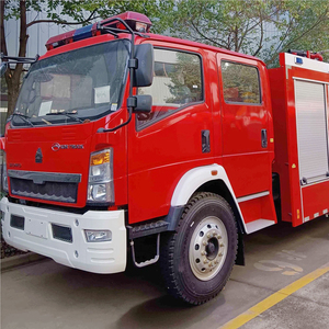 Camion de lutte contre l'incendie HOWO 4X2, citerne à eau et mousse de 3001-5000L, pompe diesel, transmission manuelle, EURO 5, neuf - Product Image 2