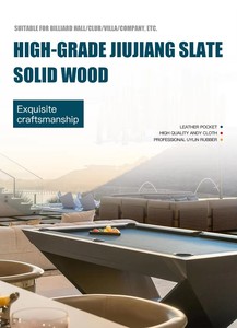 <span class=keywords><strong>2022</strong></span> Table de billard intérieure de billard moderne en bois massif 7ft 8ft 9ft à vendre - Product Image 4