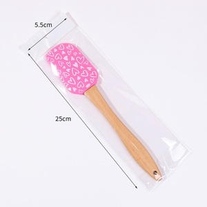 <strong>Custom</strong> Pattern Food-grade Nonstick pink Silicone Spatula Pastry Baking <strong>Tools</strong> for Kitchen <strong>Cake</strong> <strong>Tools</strong> - Product Image 4