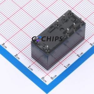 G5RL-1-E-HR DC12 Power Relay Through hole 12V 1 Changeover: 1C (SPDT-Changeover)::: 250V-AC/24V-DC Silver Alloy (Cadmium Free) - Product Image 2