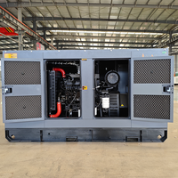 Générateur diesel 65 kVA 50 kW à démarrage automatique 50 Hz triphasé/monophasé sur remorque/silencieux répondant à divers besoins en puissance