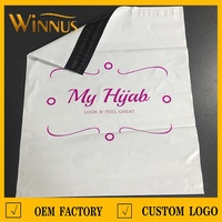 Bolsa de Correo de Poliéster con Logotipo Personalizado, Impermeable, Autoadhesiva, para Embalaje de Ropa, Bajo MOQ, Venta al Por Mayor