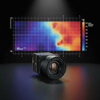 Module de vision thermique haute résolution 640x512 VK UAW-V1.1, caméra IP légère, 6 palettes de couleurs pour l'intégration dans les drones