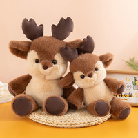 Boneka Rusa Lari Warna-Warni Ukuran Campur Isi Kapas PP Super Lembut 40-60cm Hadiah Ulang Tahun Liburan Pasangan Mesin Cakar Penghibur