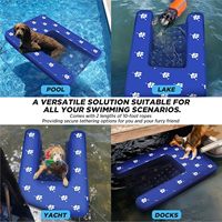 Plateforme gonflable en PVC pour chien, rampe flottante pour bateau, avec rampe aquatique pour l'extérieur, vente chaude
