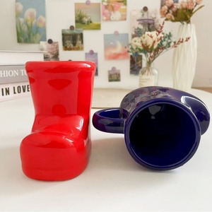 Creative <b>Boot</b> Ceramic Mug Multi Color Custom Logo Business Promotional Gift Cup - Product Image 3