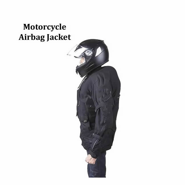 Inflatable airbag jacket for motorcycle riders safety airbag jacket Motorcycle Jacket with X-Armor Protection