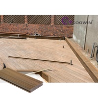 Carreaux de sol de basket-ball en céramique composée plancher en bois plancher extérieur