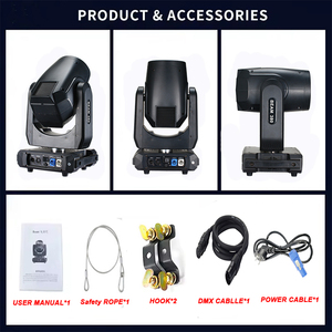 <span class=keywords><strong>4</strong></span> lăng kính 380W di chuyển đầu Disco Led Sân Khấu hiệu ứng ánh sáng Sharpy chùm 20R DMX512 cho DJ & Sân khấu biểu diễn - Product Image 4