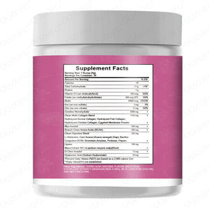 ผู้ผลิต CC OEM ผงครีเอทีนคอลลาเจนสำหรับผู้หญิง 269 กรัม ครีเอทีน แร่ธาตุ ไบโอติน วิตามิน BCAA คอลลาเจน ไมโอ-อินอยซิทอล สำหรับการเล่นกีฬา - Product Image 2
