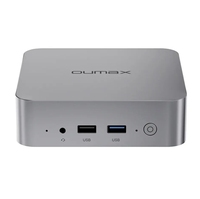 Mini PC OUMax N95 N100 J4125 2025, Intel Gemini Lake Quad Core, SSD, Windows 11, DDR4, PCIe, para Uso Empresarial