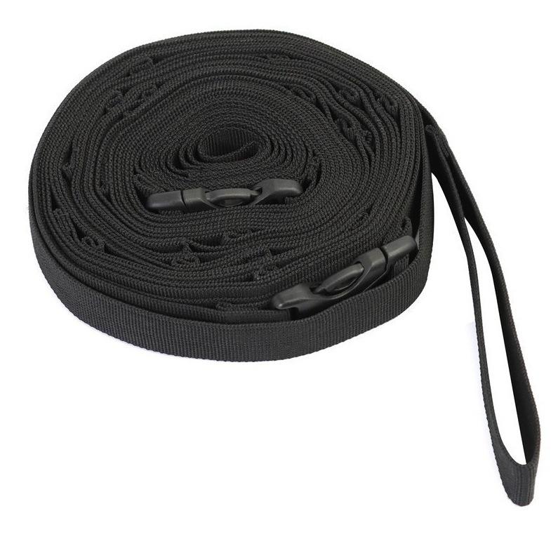 Cuerda de almacenamiento para tienda de campaña (cuerda individual negra)