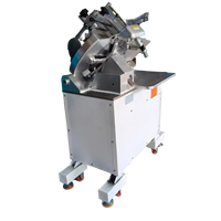 Nouvelle machine à trancher la viande congelée entièrement automatique, épaisseur réglable, 40-55 tranches/minute, pour rouleaux de bœuf et d'agneau pour fondue