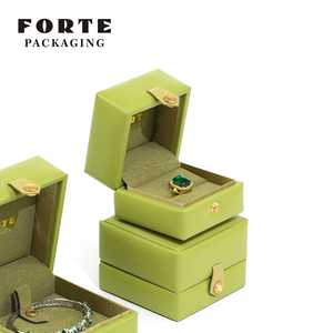 Boîte de rangement pour bijoux en cuir FORTE, nouveau design, arrivée tendance, pour femmes, angle droit - Product Image 5