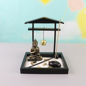 Kit Giardino Zen Giapponese in Resina all'Ingrosso, Mini Giardino Zen per Decorazione da Tavolo per Ufficio e Casa, Rilassamento e Meditazione - Product Image 2