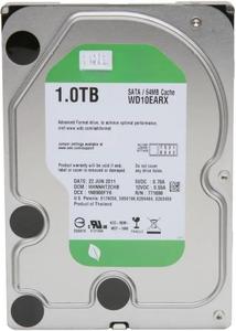 Disque dur interne SATA WD10EARS 1,0 To, 3,5 pouces, disque de stockage avec cache de 64 Mo pour ordinateur de bureau et ordinateur portable - Product Image 1