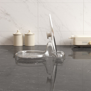 Pot Lid <b>Rack</b> With Spoon Rest Multi Function <b>Kitchen</b> Organizer Countertop Storage For Utensils And Cover - Product Image 4