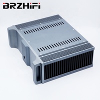 BRZHIFI Nouveau design E-360 Boîtier d'amplificateur audio de précision usiné CNC, boîtier numérique pour amplificateurs, boîte en aluminium pour son
