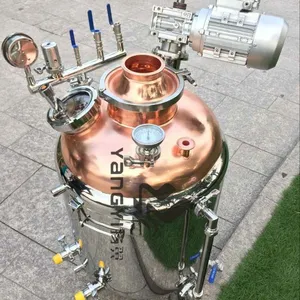 copper electric home brewery equipment/Jacket brew kettle