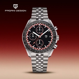 นาฬิกาข้อมือผู้ชาย PAGANI DESIGN รุ่น PD1816 หรูหรา VK67 ระบบควอตซ์ โครโนกราฟ กระจกแซฟไฟร์ AR กันน้ำ - Product Image 3