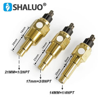6-24V 98±3 ℃   Kit de module de capteur de température de l'eau du moteur diesel, prise compatible avec le jauge de température de l'eau du générateur