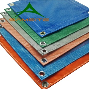 250D 24*24 PVC nhựa tấm lưới lưới vải cho xây dựng giàn giáo bao gồm tùy chỉnh cắt dịch vụ cho Nhật Bản và Thái Lan - Product Image 3