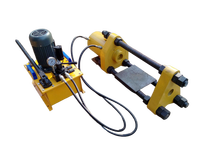 Presse à chaînes hydraulique portable 100T 200T pour broches de chenilles, en acier forgé 40Mn2/35Mnb, dureté de surface HRC52-58, garantie 1 an